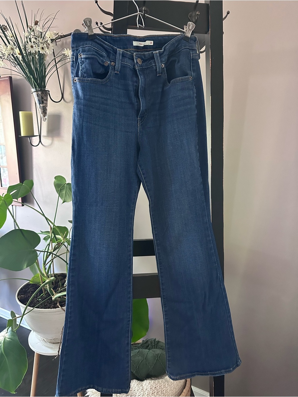 Levi’s Women's High-Rise 726 Flare Leg Jeans